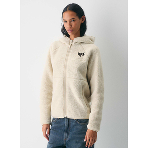 Ropa de abrigo con capucha de sherpa premium para mujer, ropa de calle de invierno, ropa de marca privada al por mayor - Product Image 1