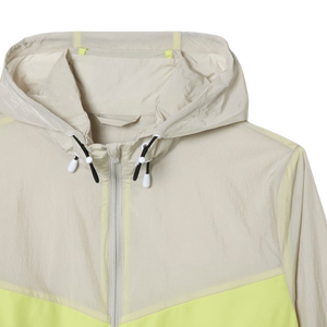 Chaqueta cortavientos con capucha y forro de malla transpirable de nuevo diseño para hombre, chaqueta cortavientos de nailon para hombre con logotipo personalizado - Product Image 3