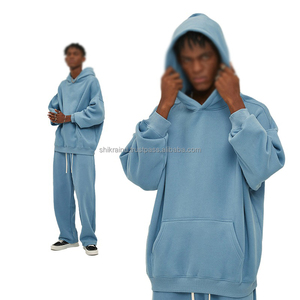 Men's Custom Logo 100% Cotton Autumn Oversized Pullover <b>Hoodie</b> & Sweatshirt-Streetwear Fashion - Product Image 2