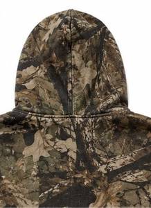 Sudadera con Capucha para Hombre, Diseño Sólido con Logotipo WS Estampado en la Parte Delantera, Estilo Casual Oversize para Invierno, 100% Algodón Felpa, Ropa Urbana - Product Image 6