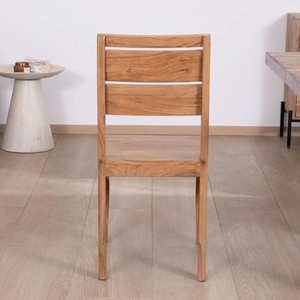 Vandana Urban Living Set of 2 <b>dining</b> <b>chairs</b> in solid acacia Conoa - Product Image 3