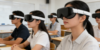 Lunettes VR 3DOF HD pour films et jeux, dispositifs de divertissement et d'éducation, port confortable longue durée, innovation portable