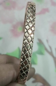 Wholesale Adjustable Pure <b>Copper</b> Charm Bracelet Magnetic Health Cuff <b>Bangle</b> - Product Image 2