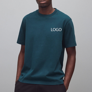 Modèle à épaules tombantes pour les acheteurs en gros à prix avantageux avec logo personnalisé, couleur unie et col rond, style décontracté - Product Image 1