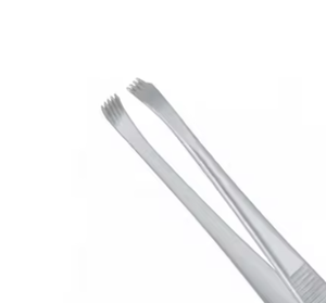Pinzas para tejidos con dientes antideslizantes de acero inoxidable, puntas de precisión personalizadas, instrumentos quirúrgicos Excel a bajo precio - Product Image 3