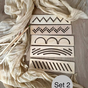 Bilancia in legno fatta a mano per bambini, nuovo design, facile da disegnare, set di 5 pezzi in legno ecologico, nuovo articolo, realizzato artigianalmente in India - Product Image 1