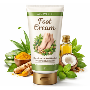 Crème Réparatrice Ayurvédique en Gros pour les Fissures des Talons et les Callosités, Hydratant Herbal Profondément Nourrissant pour les Pieds, OEM ODM Marque Privée - Product Image 2