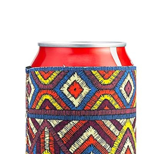 Porte-canettes en néoprène imprimé sur mesure, isolant pour boissons, fabricant OEM de marques privées pour cadeaux promotionnels - Product Image 3