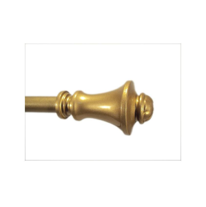 Fancy Golden Color Drapery <b>Pole</b> & With Golden Latest Finials for Home & Office Decoration - Product Image 5