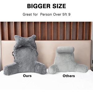 TERRALOOM GLOBAL High Quality Memory Foam Summer Cooling Fabric Removable Washable Flame Retardant Anti-Dust <b>Reading</b> Bed <b>Pillow</b> - Product Image 5
