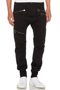 กางเกงจ็อกเกอร์ผ้าฝ้ายแท้ 100% ทรงสกินนี่เอวกลางสำหรับผู้ชาย จากบังกลาเทศ - Product Image 6