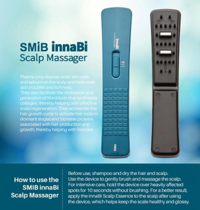 SMiB Electric Scalp Massager Plasma Ion Hair Growth Comb 10000 Vibrations Deep Scalp Care Head Spa Anti Hair Loss Device - Product Image 4