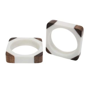 Hot Selling Design Marble Napkin <b>Ring</b> Stone Napkin <b>Ring</b> Terrazzo Napkin <b>Rings</b> Marble Napkin Holder at very <b>cheap</b> Price - Product Image 5