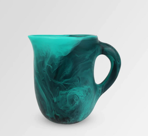 Carafe en résine aux couleurs éclatantes avec poignée, vaisselle de qualité supérieure pour servir l'eau, à prix abordable - Product Image 3