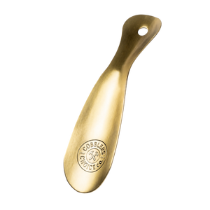 Cuchara para Zapatos de Latón Premium, Compacta, de Metal, Duradera, Hecha a Mano, Accesorio Elegante para el Uso Diario - Product Image 1
