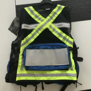 Chaleco de Seguridad Reflectante de Alta Visibilidad al por Mayor, Chaleco de Rescate Transpirable con Múltiples Bolsillos, Logotipo Personalizado OEM, Fabricante de Ropa de Trabajo B2B - Product Image 3