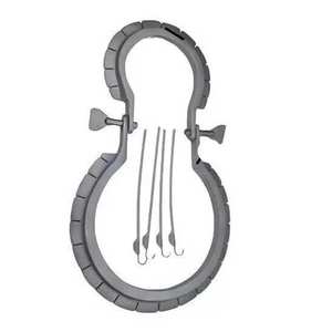 Anillo retractor quirúrgico Lone Star con juego de 10 ganchos, retractor autoajustable de acero inoxidable, calidad estadounidense y europea. - Product Image 2