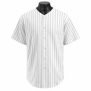 Camiseta de Béisbol, Diseño Deportivo Clásico, Material de Malla Transpirable, Manga Corta, Secado Rápido, Personalizable - Product Image 1
