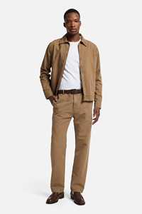 Pantalones Deportivos Casuales de Lona para Hombre, Personalizados al por Mayor, de Alta Calidad 2021, 100% Algodón Suave, Cintura Elástica - Product Image 2