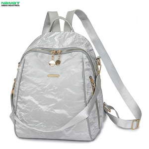 Pu Leather <b>Backpack</b> With Adjustable Straps and Front Zipper Pocket for All Seasons Outdoor Use - Product Image 3
