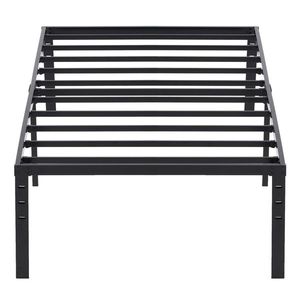 Simple Basic Iron Bed <b>Frame</b> 190.5*96.5*45.7cm Bed Height <b>Black</b> Metal Bed - Product Image 4
