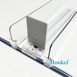 Self Pusher and plastic shelf divider Beverage <b>Drink</b> Cigarettes Bottler Shelf Pushers Supermarket display <b>rack</b> - Product Image 4