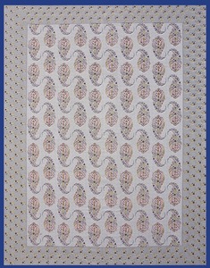 Juego de Sábanas de Algodón Gulmohar King Size con Estampado Floral Paisley Hecho a Mano, con Fundas de Almohada para Hogar y Hotel - Product Image 5