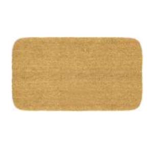 High Quality Anti Slip PVC Backed Coir <b>Doormats</b> for Home Kitchen Gardern 15mm Plain Multi-Functional Mats 45*75 cm - Product Image 2