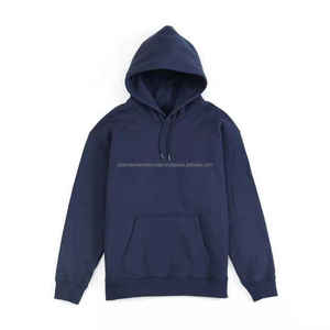 Ropa de calle de algodón pesado de calidad, ropa básica, sudadera mezclada de algodón, logotipo estampado personalizado, sudaderas con capucha de gran tamaño para hombres - Product Image 6