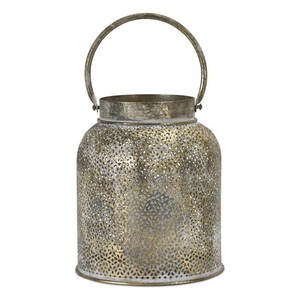 Bougeoir en métal antique pour décoration de bibliothèque de maison pour décorations de jardin et de mariage du fournisseur indien - Product Image 1