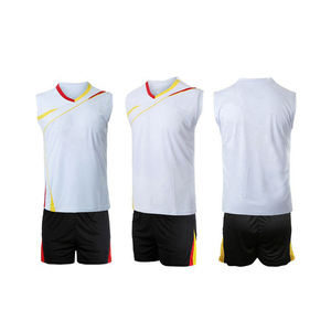 Conjuntos de Uniformes de Voleibol sin Mangas, de Secado Rápido, Transpirables, de Poliéster, Pantalones Cortos, Logotipo Personalizado, Ropa de Equipo, Entrenamiento, Partido, Ropa Deportiva - Product Image 5