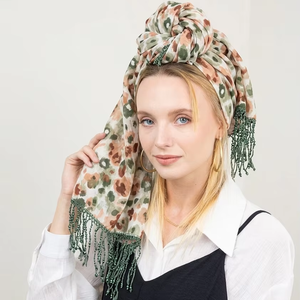 Elegant Silk Square Scarves Custom Digital <b>Print</b> Lightweight Premium Fabric Fashion <b>Accessories</b> Bulk OEM Manufacturer - Product Image 1