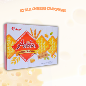 Premium Crispy Cheese Crackers 204G – Wholesale Snack Supplier ODM Vietnam Factory - Product Image 1