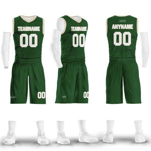 Camiseta de Baloncesto Profesional Sublimada Reversible Negra y Roja, Uniformes de Baloncesto con Servicio OEM - Product Image 1