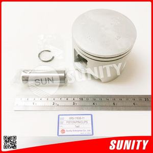 Jeu de segments de piston essence TAIWAN SUNITY type S OEM 6R5-11636-11 surdimensionné 0,25 pour moteurs hors-bord YAMAHA 115CV-225CV 2 temps - Product Image 3