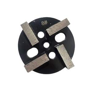 Disque de meulage de béton HGP robuste à 4 segments 100 mm 12 mm OEM haute performance pour le meulage agressif et l'ébavurage des sols - Product Image 1