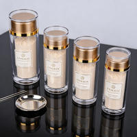 Unalilia GZSF-01 3ml~30ml pour flacons vides en PS acrylique avec bouchon à vis, sérigraphie couleur personnalisée pour capsules pharmaceutiques