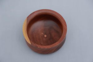 Ensemble de 2 bols à nourriture, petit et grand format, en bois d'acacia, réutilisables, lavables au lave-vaisselle, bols à fruits et salades, ensembles cadeaux - Product Image 5