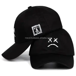 Casquette de baseball en coton, 100% pièces, réglable pour hommes et femmes, promotion 6 panneaux, tissu en coton, brodée sur mesure, mc02