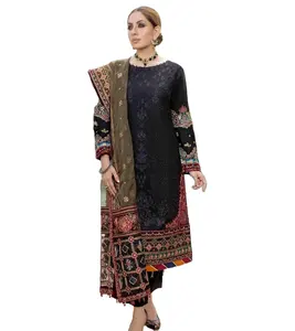 Excellente qualité Pakistan remises spéciales Taille femmes shalwar kameez robe robe robe Kuchi Afghani du Pakistan par WS INTNATIONAL - Product Image 1