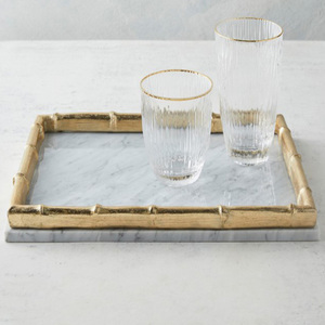 Bandeja de Servicio de Diseño con Metal Chapado en Oro Hecho a Mano para Suministros de Restaurantes y Decoración de Bodas, Elegante Forma de Barco - Product Image 4