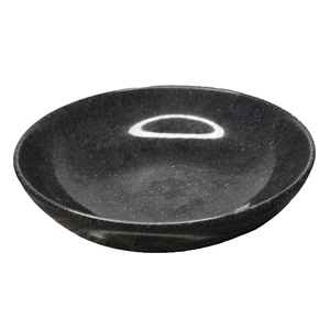 Bol de service en marbre noir sur mesure, design artisanal pur, qualité supérieure, pièce unique, avec emballage personnalisé - Product Image 1