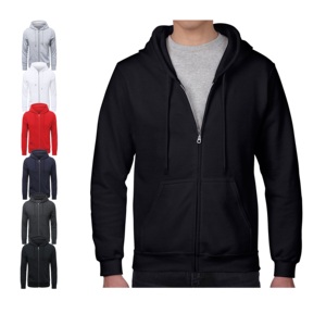 RTS Wholesale Price 2026 Oversize Blank Custom Printing <b>Zip</b> <b>up</b> Hoodie Cheap Embroidered Hoodies Men <b>White</b> <b>Zip</b> <b>up</b> Hoodie - Product Image 1