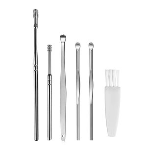 6 PCS Ear Cleaner Tool Ear Pick Sticks Set Wholesale Rate in Reasonable Price Ear Wax Remover - Product Image 1