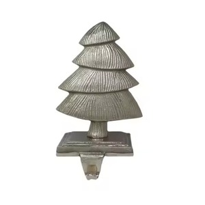 Modern Metal <b>Stocking</b> <b>Holder</b> Decorative Christmas Accessory for Contemporary Homes - Product Image 4