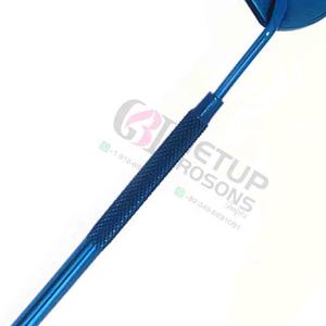 Dernier design, miroir pour extensions de cils en plasma bleu, style acier inoxydable finition argent, personnalisable avec votre logo, instruments de beauté - Product Image 6