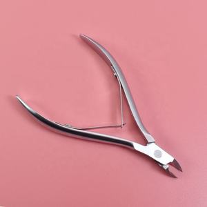 Stainless Steel Professional Cuticle Nippers with Wide Jaw Opening for Finger Nail Care Rainbow Design ANAAIF - Product Image 5
