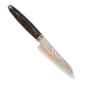 SCL: Hand Craft Artisan <b>Copper</b> Damascus <b>Kitchen</b> Cleaver Style Knife With Solid Wooden <b>Handle</b> For Heavy <b>Kitchen</b> Cutting Tasks - Product Image 1