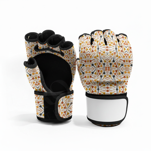Dernier modèle de gants de combat MMA sans doigts, à paume ouverte, en cuir PU, avec support de poignet, pour grappling, entraînement, boxe et haltérophilie - Product Image 6