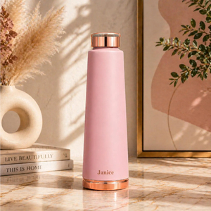 Pure Copper Hammered Design Leak-Proof Water Bottle with Sustainable Health Benefits for Party Use & Drinkware Storage Supplies - Product Image 6